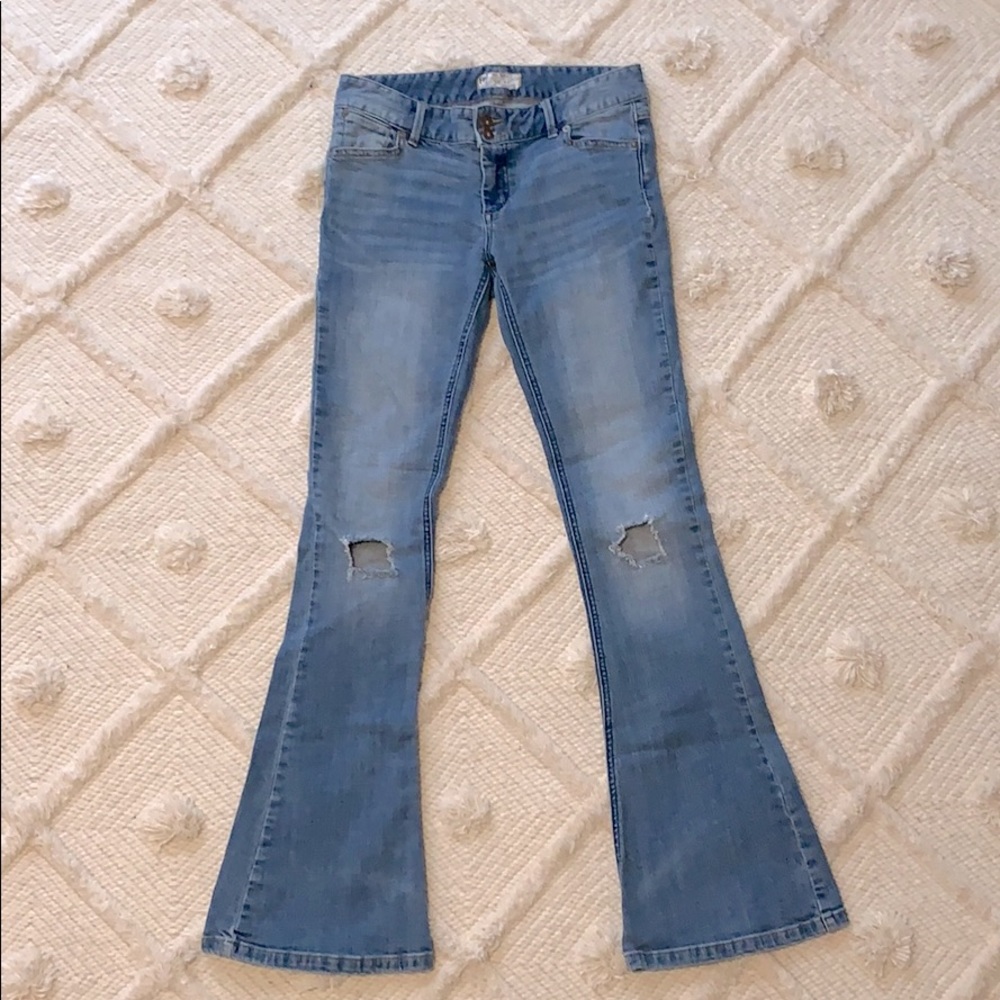 Free People Bell Bottom Jeans